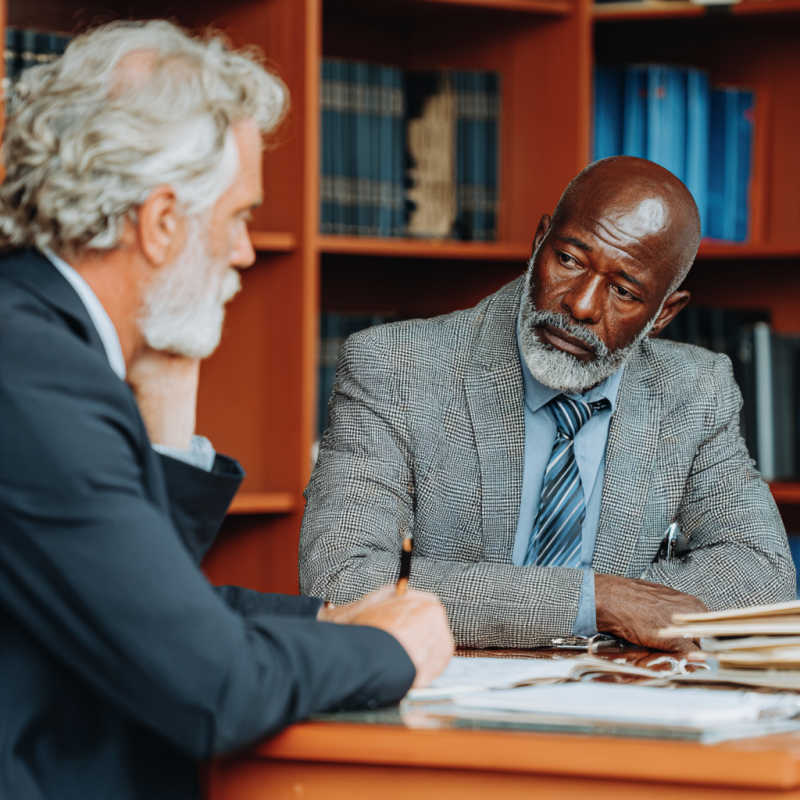 Injured person meeting with the best dog bite lawyer Kansas Empower Injury Law