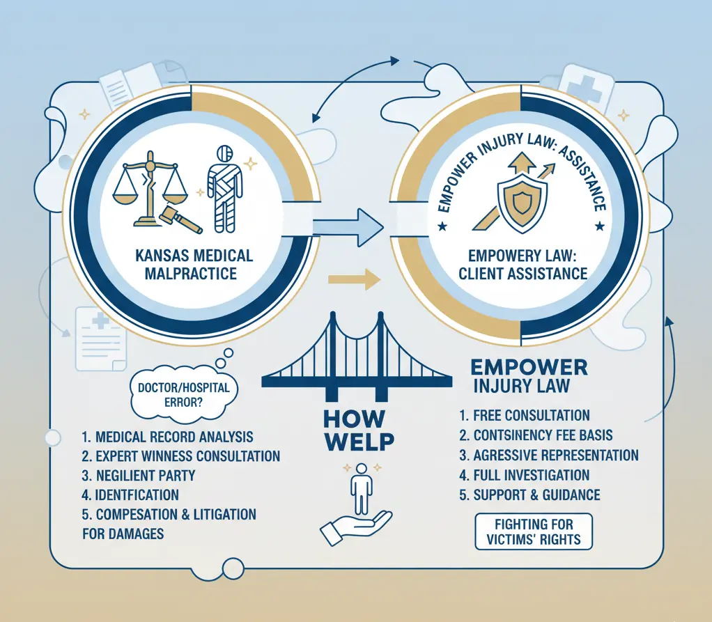Can a Kansas personal injury attorney help with medical malpractice explained by Empower Injury Law