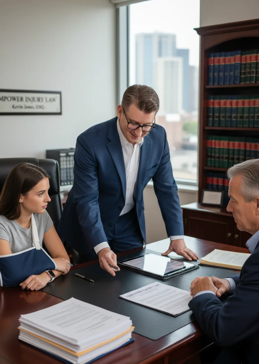 Personal injury lawyer in Kansas helping clients - Empower Injury Law