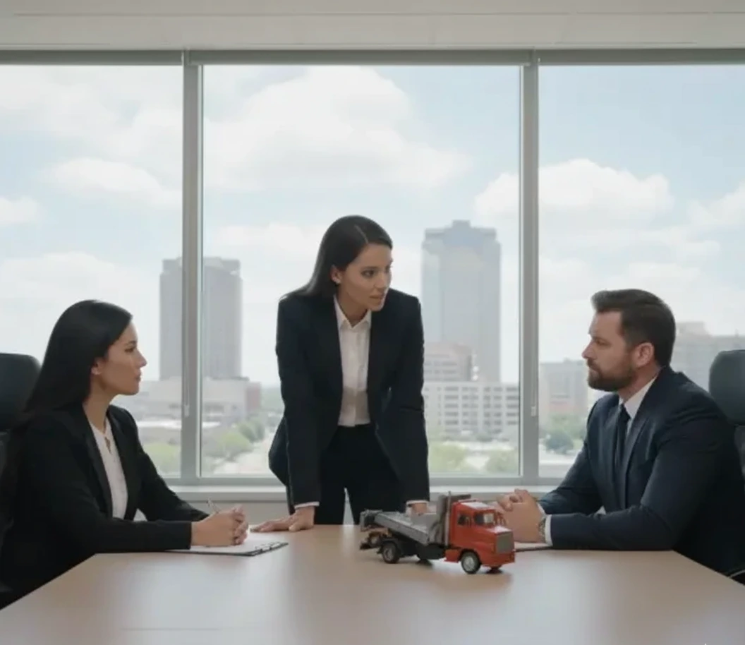 Truck accident attorney Kansas helping client after a collision with a commercial truck