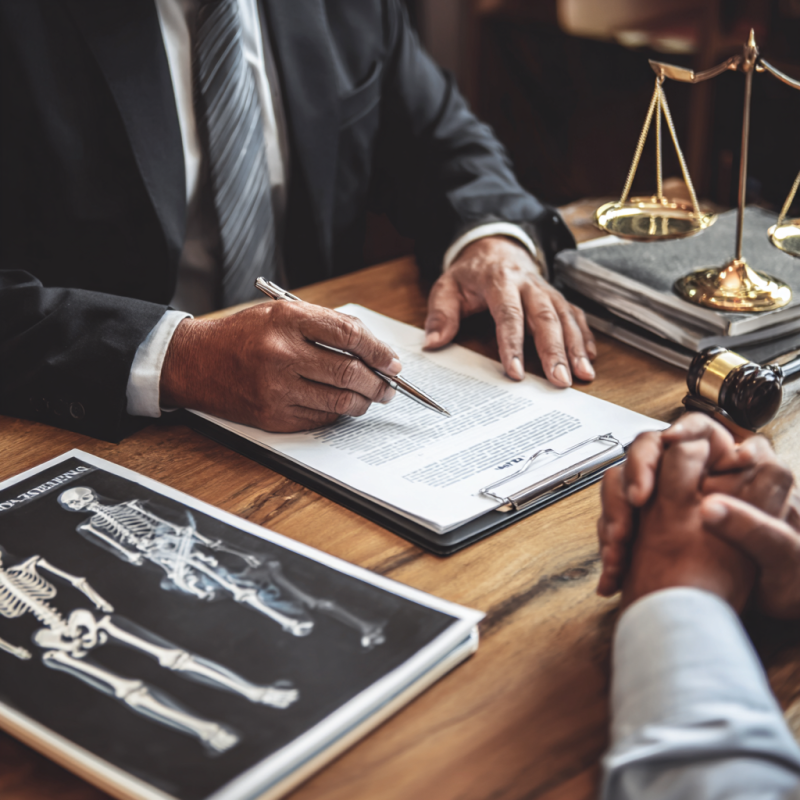 Client meeting with the best injury lawyer in Kansas City at Empower Injury Law