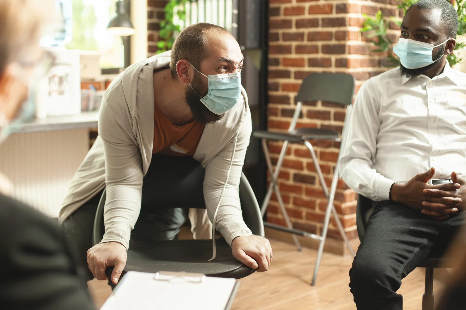 Client asking can a Kansas premises liability attorney help with slip and fall cases during consultation at Empower Injury Law