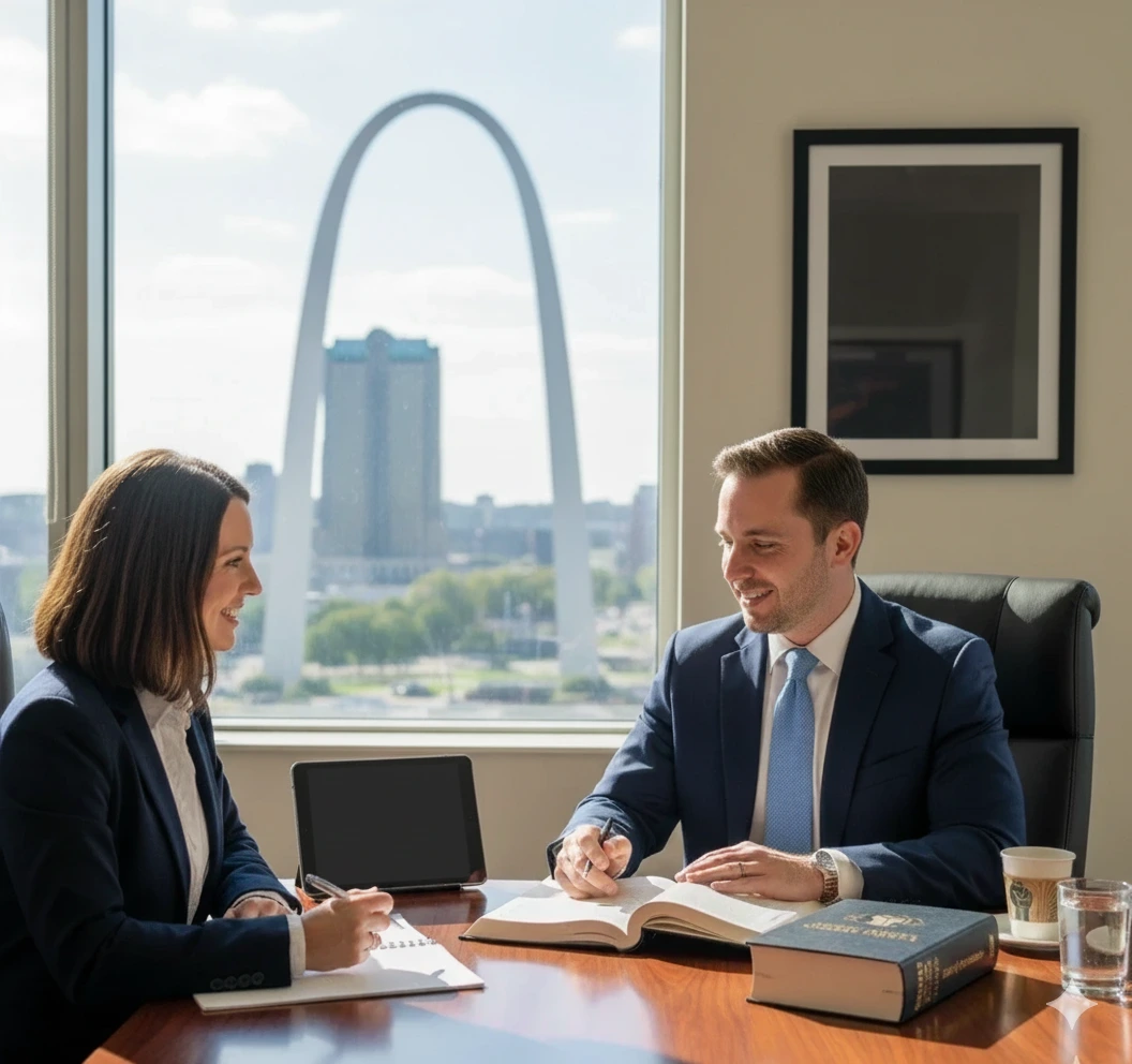 Client consulting Empower Injury Law attorney about when should I contact a personal injury lawyer in Missouri