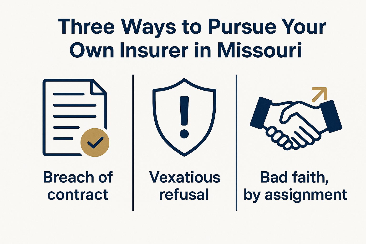 Can I Sue My Own Insurance Company in Missouri?