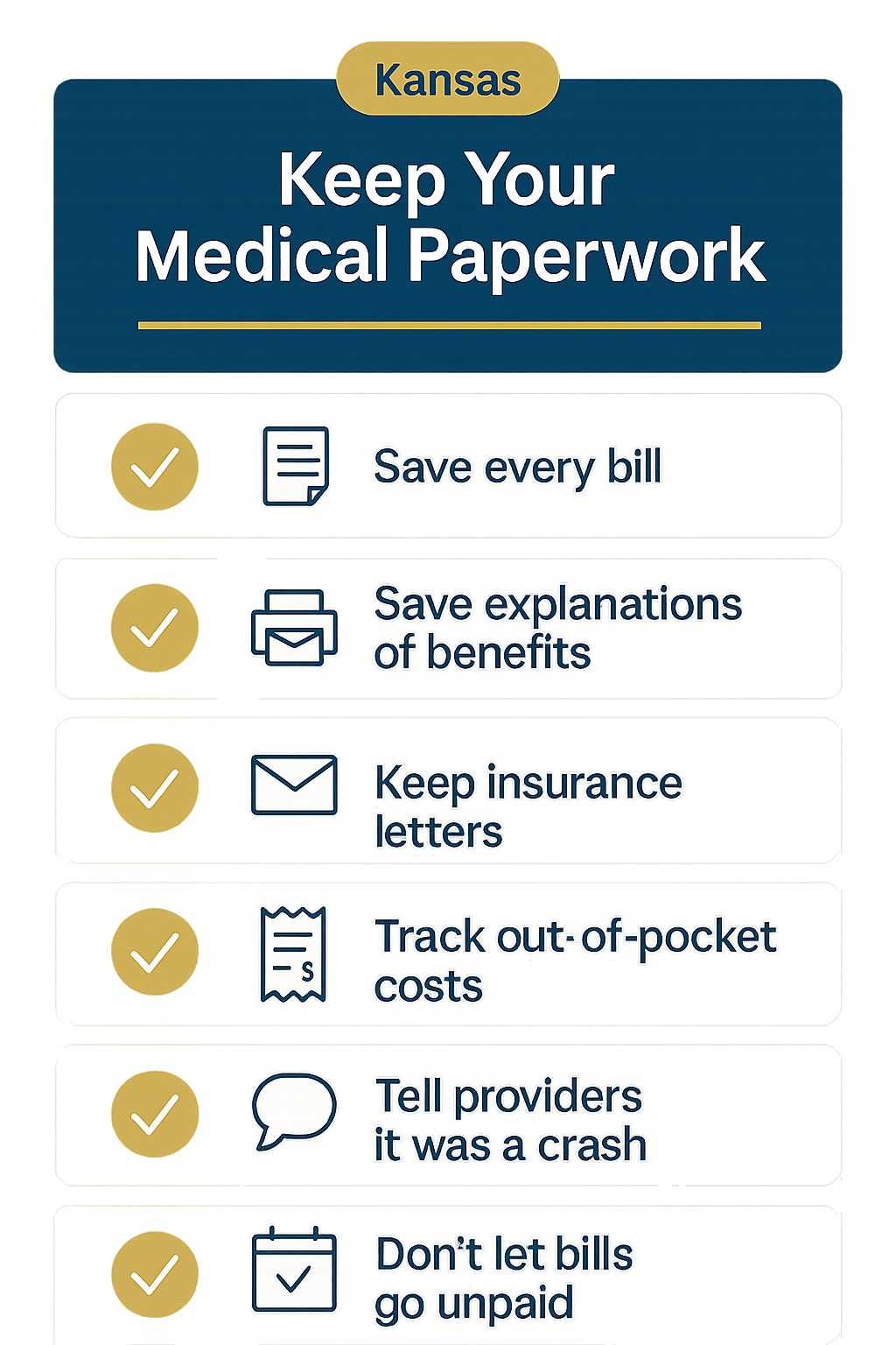 Who Pays My Medical Bills After a Kansas Car Accident (and What Happens When PIP Runs Out)