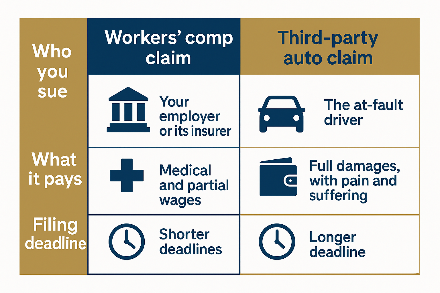 Hurt in a Car Crash While Working in Kansas: Workers’ Comp or a Third-Party Claim?